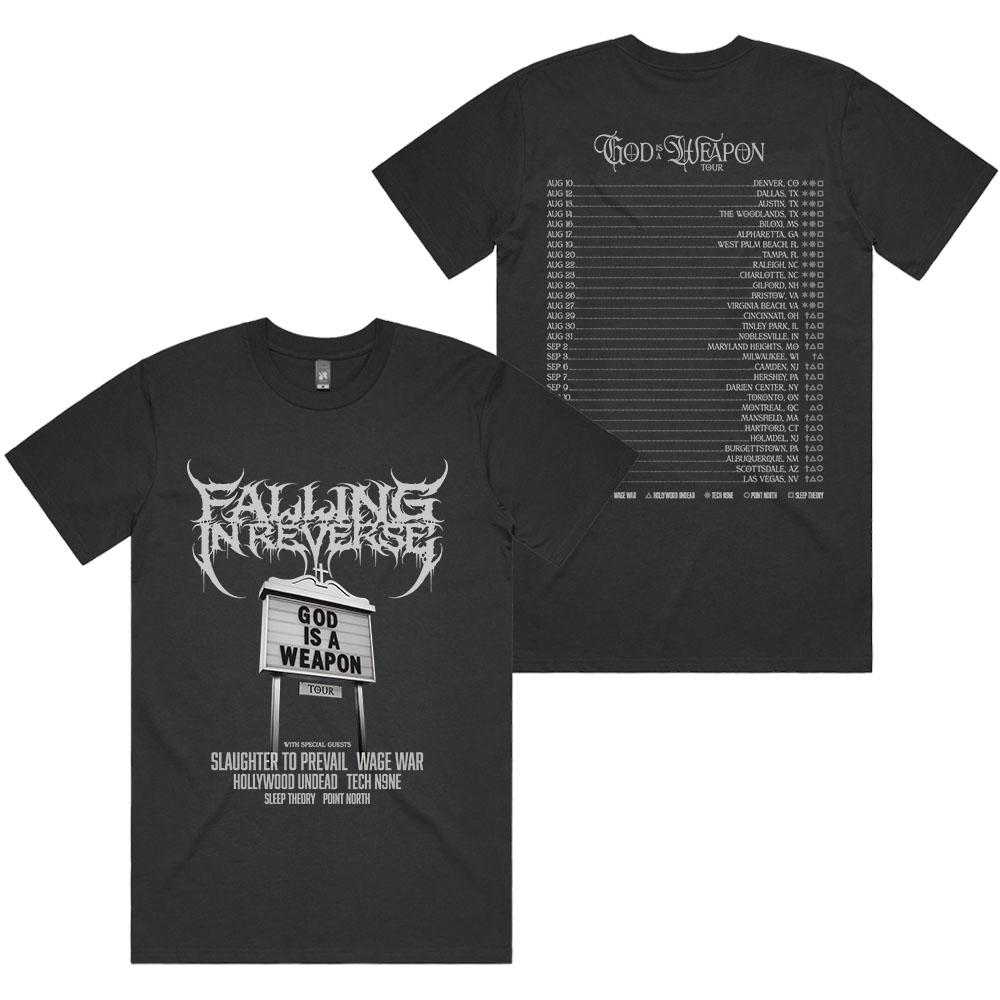 Тур God Is A Weapon 2025 НОВАЯ футболка Группа Falling In Reverse Графические футболки Хлопок Короткий рукав Мужская футболка Унисекс Уличная одежда XS
Тур God Is A Weapon 2025 НОВАЯ футболка Группа Falling In Reverse Графические футболки Хлопок Короткий рукав Мужская футболка Унисекс Уличная одежда XS