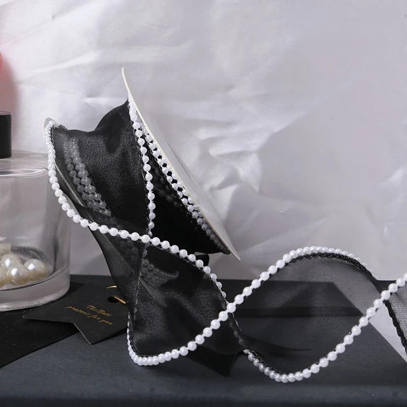 5yards 4cm Pearl Edge Fishtail Yarn Wavy Organza Ribbon for DIY Hair Bows Clothing Sewing Supplies Gift Wrapping Accessories 40mm-5yards чёрный
5yards 4cm Pearl Edge Fishtail Yarn Wavy Organza Ribbon for DIY Hair Bows Clothing Sewing Supplies Gift Wrapping Accessories 40mm-5yards чёрный