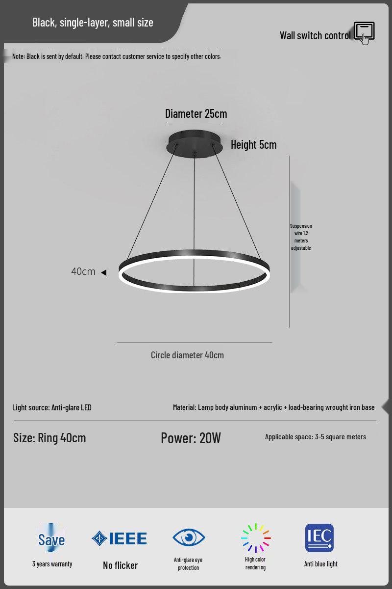 Italian Nordic Modern LED Pendant Lamp: Elegant Lighting Fixture for Living Room, Bedroom, or Study. Cool White
Italian Nordic Modern LED Pendant Lamp: Elegant Lighting Fixture for Living Room, Bedroom, or Study. Cool White