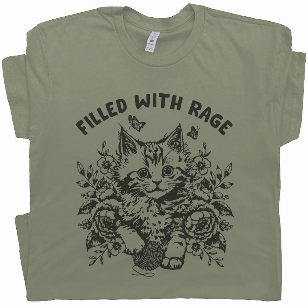 Funny Cat T Shirt Rage Consumes Me Shirt Cute Cat T Shirt Men Women Silly Kitten 4XL
Funny Cat T Shirt Rage Consumes Me Shirt Cute Cat T Shirt Men Women Silly Kitten 4XL