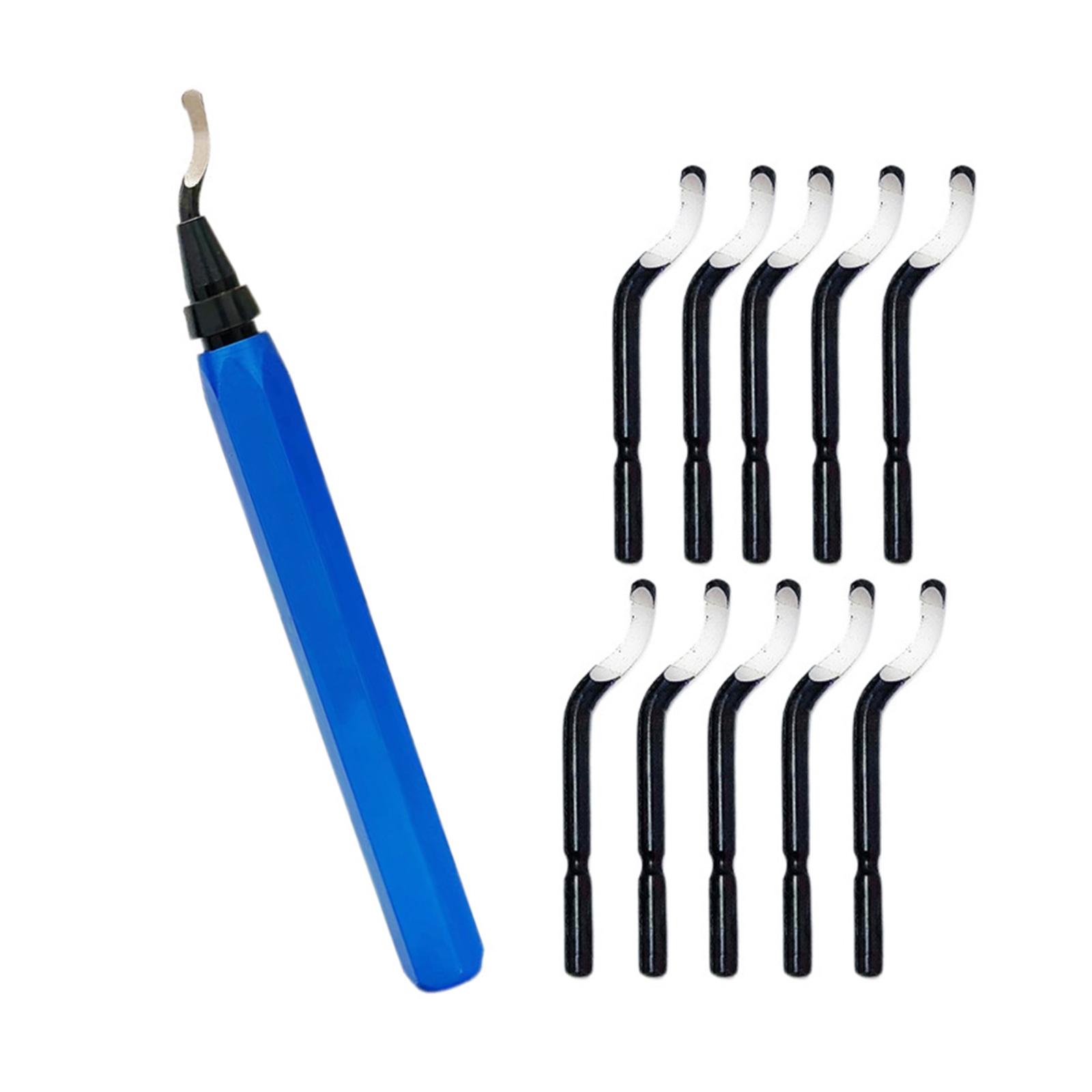 Синий набор инструментов для снятия заусенцев включает 10 лезвий BS1010 или 15 лезвий для точности и эффективности при финишной обработке металла и пластика A
Синий набор инструментов для снятия заусенцев включает 10 лезвий BS1010 или 15 лезвий для точности и эффективности при финишной обработке металла и пластика A