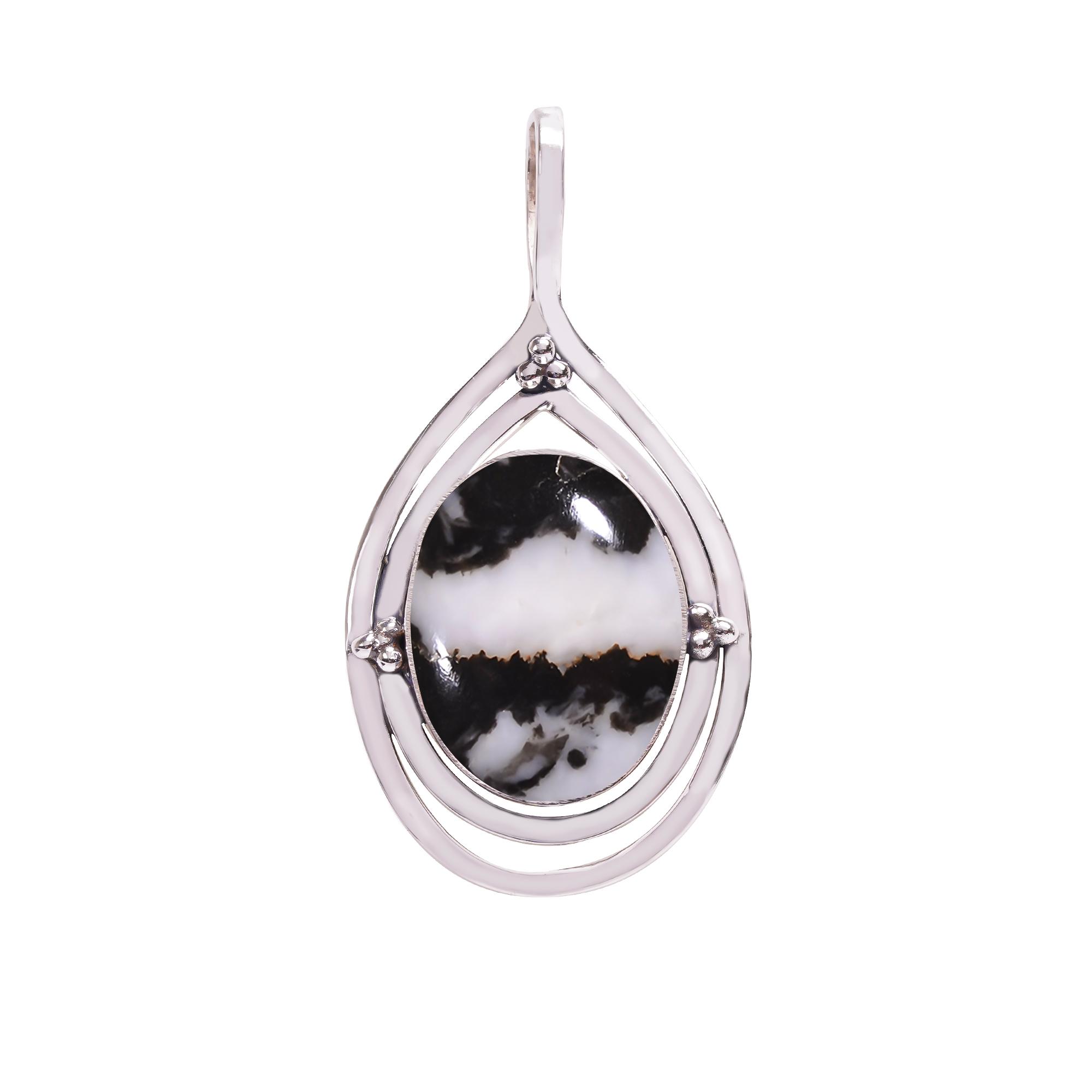 White Buffalo Turquoise - Nevada 925 Sterling Silver Pendant V8256, Black & White Pendant, Oval Pendant, Valentin s Day Gift, Gift For Her, Birthday G
White Buffalo Turquoise - Nevada 925 Sterling Silver Pendant V8256, Black & White Pendant, Oval Pendant, Valentin s Day Gift, Gift For Her, Birthday G