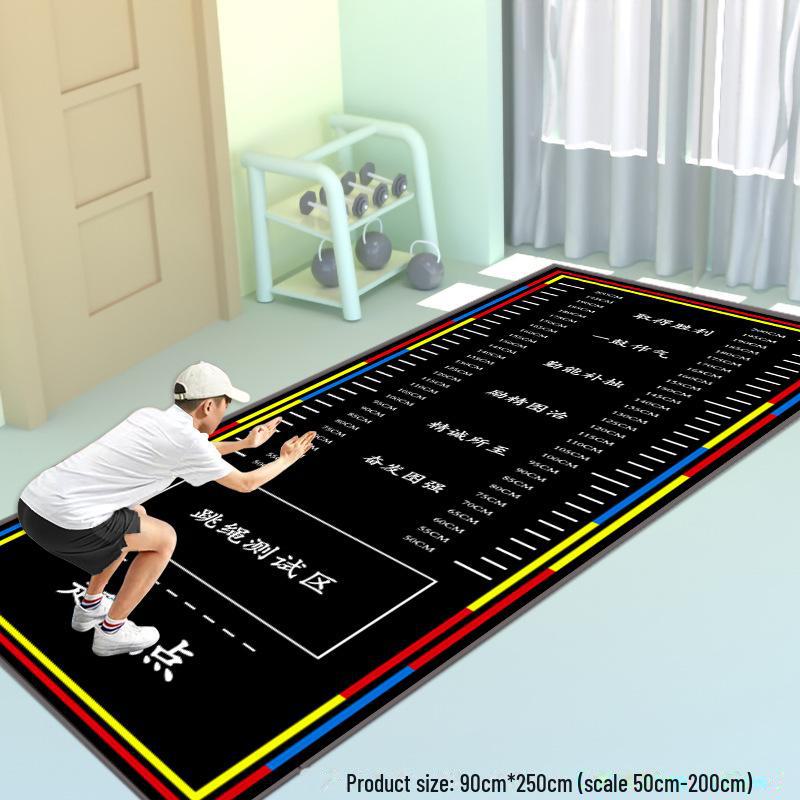 Противоскользящий коврик для прыжкового теста: Прочный, толстый, износостойкий коврик для вступительных экзаменов в школу и спортивных тренировок.
Противоскользящий коврик для прыжкового теста: Прочный, толстый, износостойкий коврик для вступительных экзаменов в школу и спортивных тренировок.