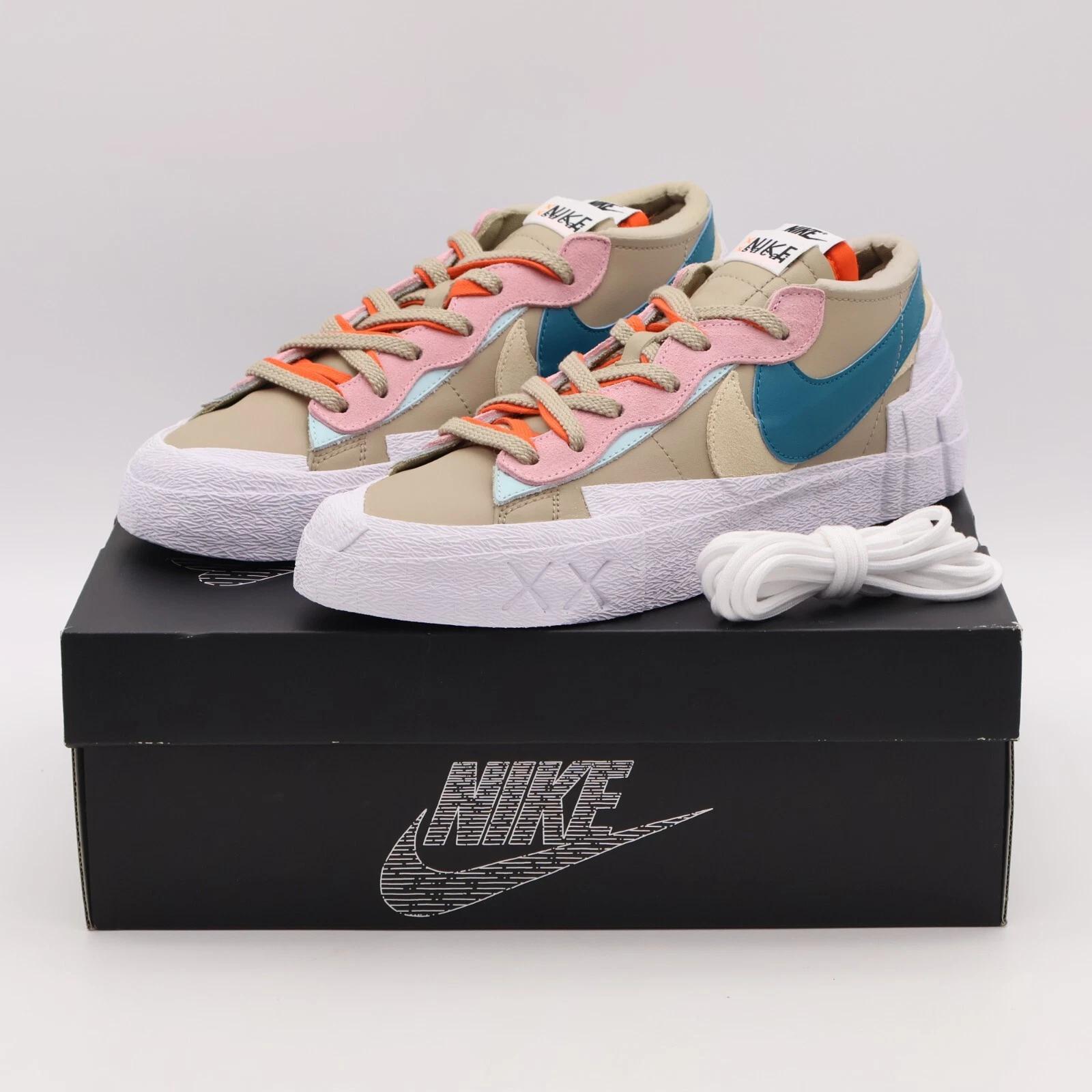 DM7901-200 KAWS sacai Nike Blazer Low Reed Brown Beige Ivory Blue Orange (Men s) US 9.5
DM7901-200 KAWS sacai Nike Blazer Low Reed Brown Beige Ivory Blue Orange (Men s) US 9.5