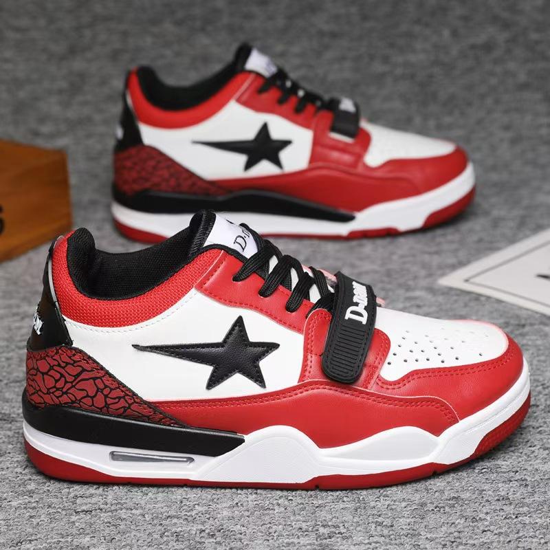 Large size basketball shoes fashionable men s sports shoes new leather shoes fashionable lace-up versatile men s shoes 39 красный
Large size basketball shoes fashionable men s sports shoes new leather shoes fashionable lace-up versatile men s shoes 39 красный