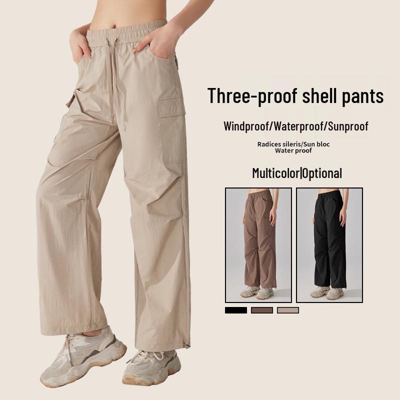 Women s Waterproof Cargo Pants, 2025 Spring/Summer Hiking Wide-Leg Windbreakers Extra Large чорний
Women s Waterproof Cargo Pants, 2025 Spring/Summer Hiking Wide-Leg Windbreakers Extra Large чорний