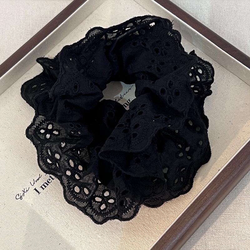 Винтажная резинка для волос с бантом и кожаной розой - Женский аксессуар для волос
Винтажная резинка для волос с бантом и кожаной розой - Женский аксессуар для волос