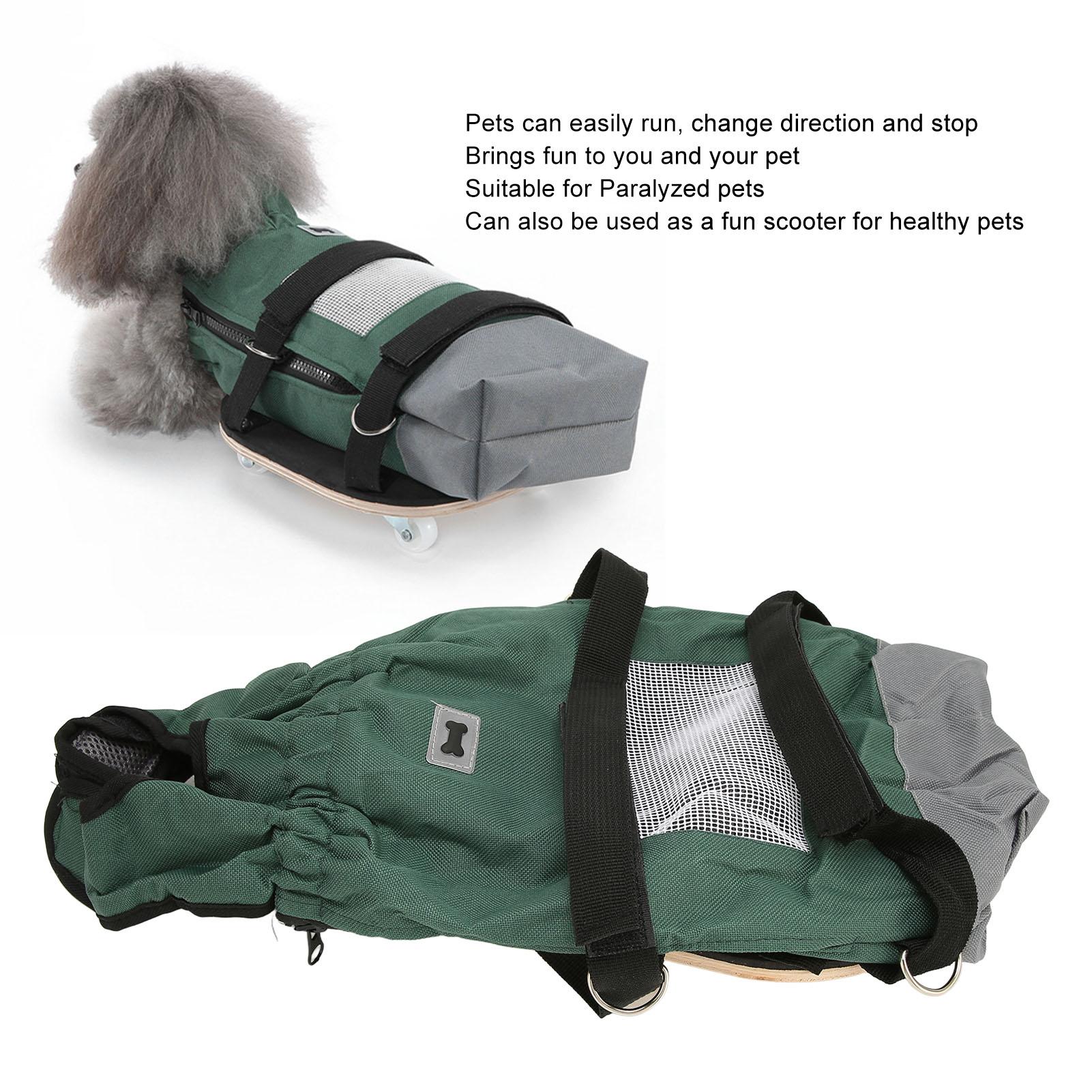 Dog Wheelchair Breathable Safe Chest Limbs Protection Rear Legs Pet Drag Bag Scooter for Paralyzed Pets S
Dog Wheelchair Breathable Safe Chest Limbs Protection Rear Legs Pet Drag Bag Scooter for Paralyzed Pets S