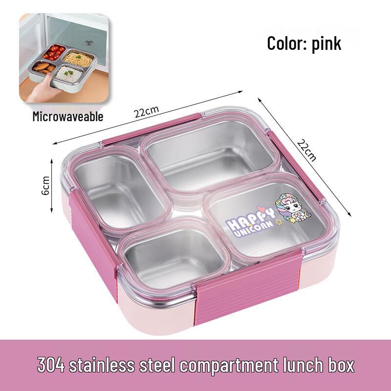 Ruhan Square Divided Plastic Lunch Box
Ruhan Square Divided Plastic Lunch Box
