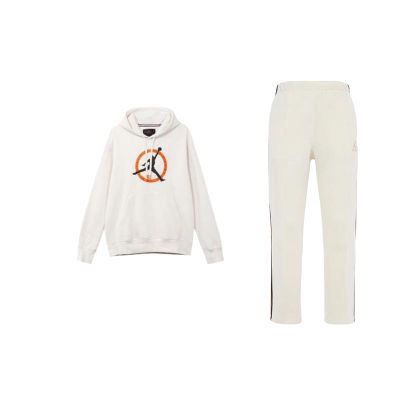 Толстовка с капюшоном и полосками по бокам Jordan, повседневный спортивный комплект для мужчин DV7464-113+FB7051-030 XL 
Толстовка с капюшоном и полосками по бокам Jordan, повседневный спортивный комплект для мужчин DV7464-113+FB7051-030 XL