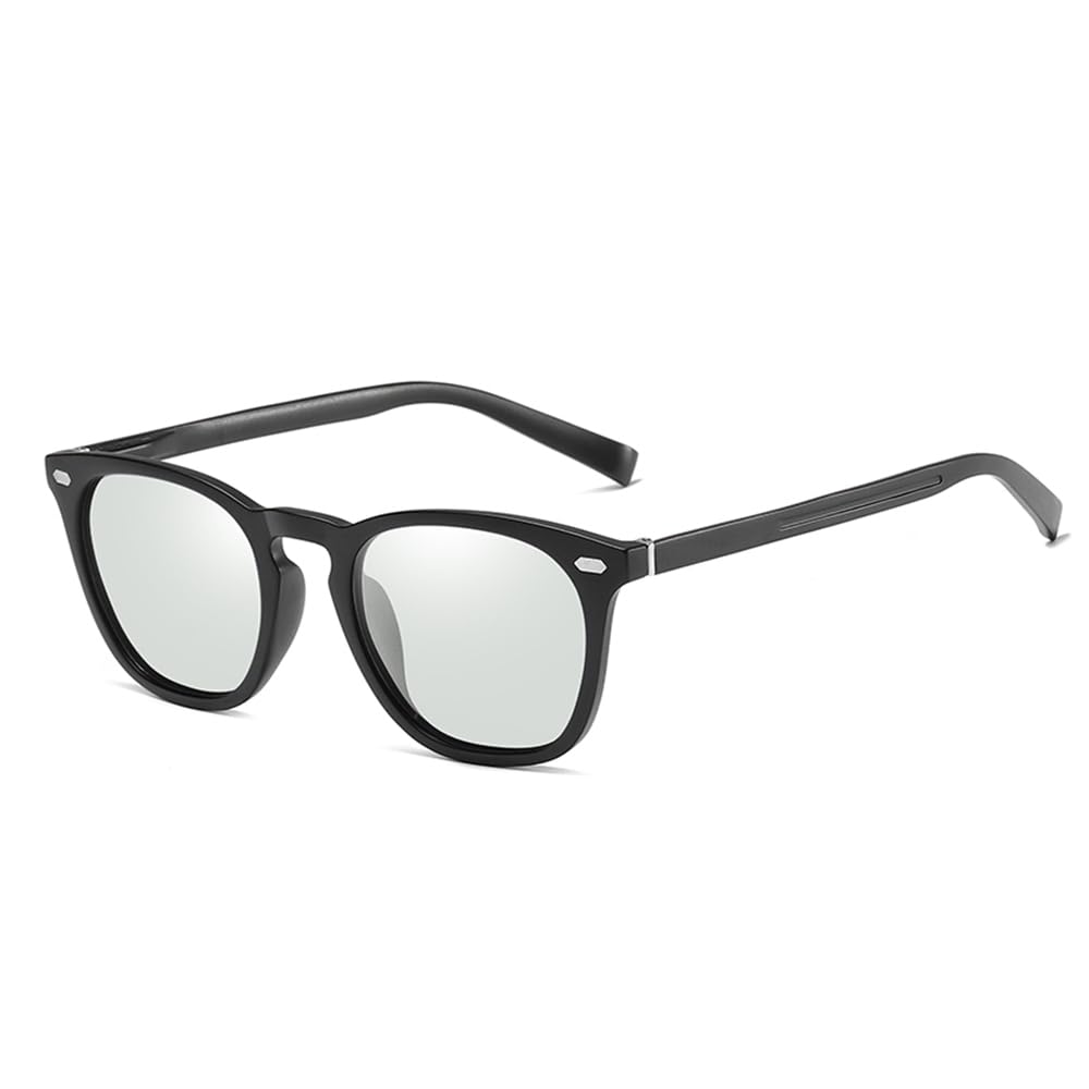 UNDERGROUNDJOBS Photochromic Polarized Sunglasses for Men and UV Ultra Colored Lenses Gray with Photochromic Standard Size Women, Protection, Driving,
UNDERGROUNDJOBS Photochromic Polarized Sunglasses for Men and UV Ultra Colored Lenses Gray with Photochromic Standard Size Women, Protection, Driving,