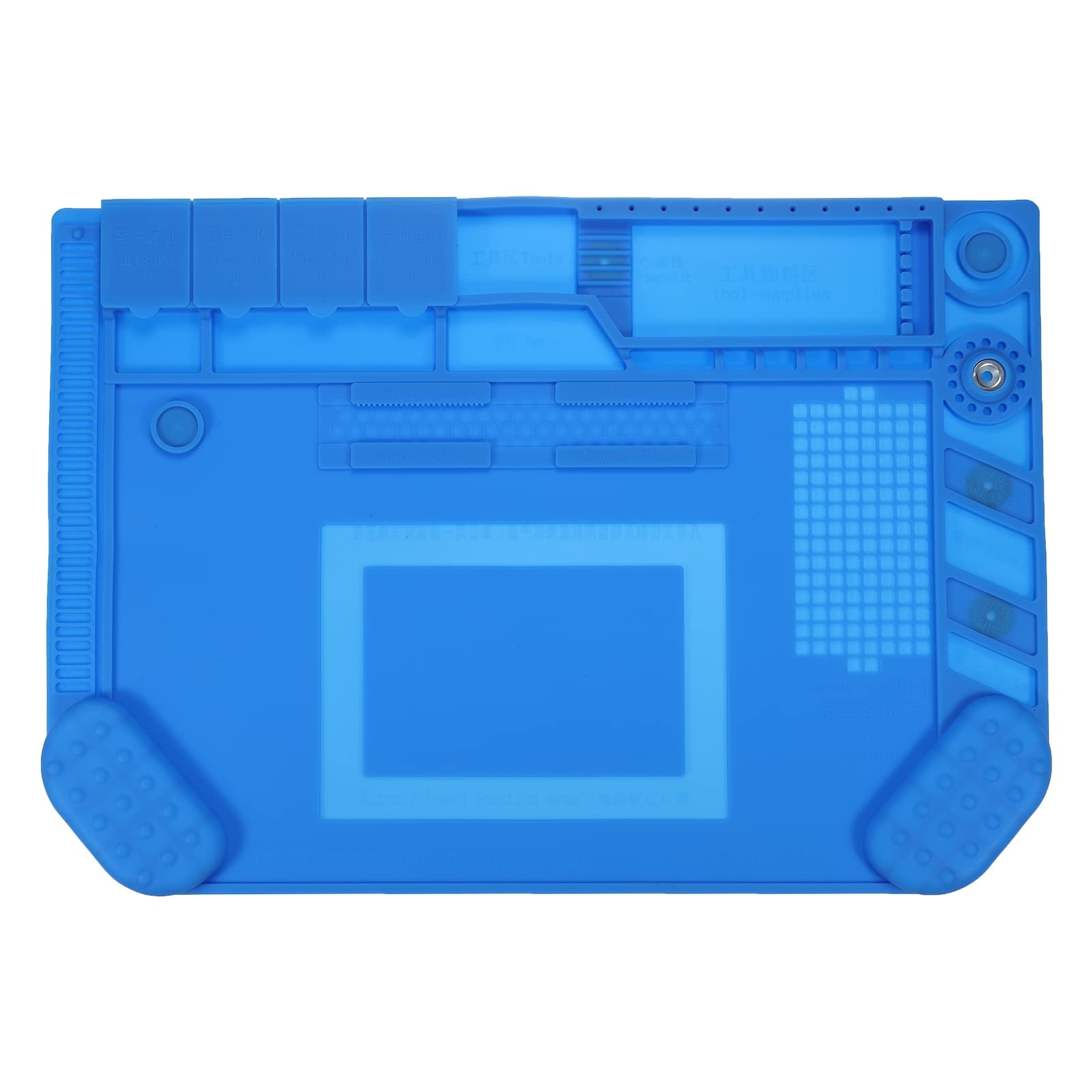 uxcell Silica Gel Brazing Pad Magnetic Heat Resistant 455mm x 320mm Electronic Work Pad Ironing Station Workbench Laptop Mobile Phone 932°F синій
uxcell Silica Gel Brazing Pad Magnetic Heat Resistant 455mm x 320mm Electronic Work Pad Ironing Station Workbench Laptop Mobile Phone 932°F синій