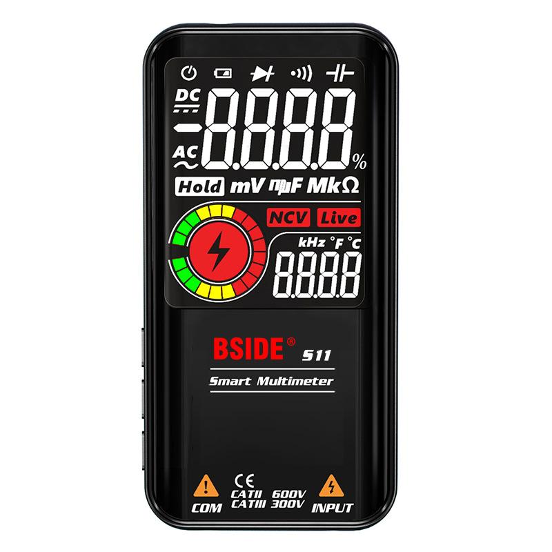 BSIDE S10 S11 интеллектуальный цифровой мультиметр, высокоточный противоожоговый, полностью автоматический мультиметр, обслуживание электрика
BSIDE S10 S11 интеллектуальный цифровой мультиметр, высокоточный противоожоговый, полностью автоматический мультиметр, обслуживание электрика