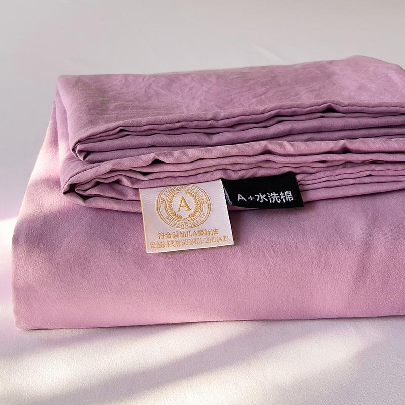 2024 New A-class Mother And Baby Grade Washed Cotton Bed Flat Sheet Pillowcases Solid Color Three Piece Set 48x74x2 pillowcases
2024 New A-class Mother And Baby Grade Washed Cotton Bed Flat Sheet Pillowcases Solid Color Three Piece Set 48x74x2 pillowcases