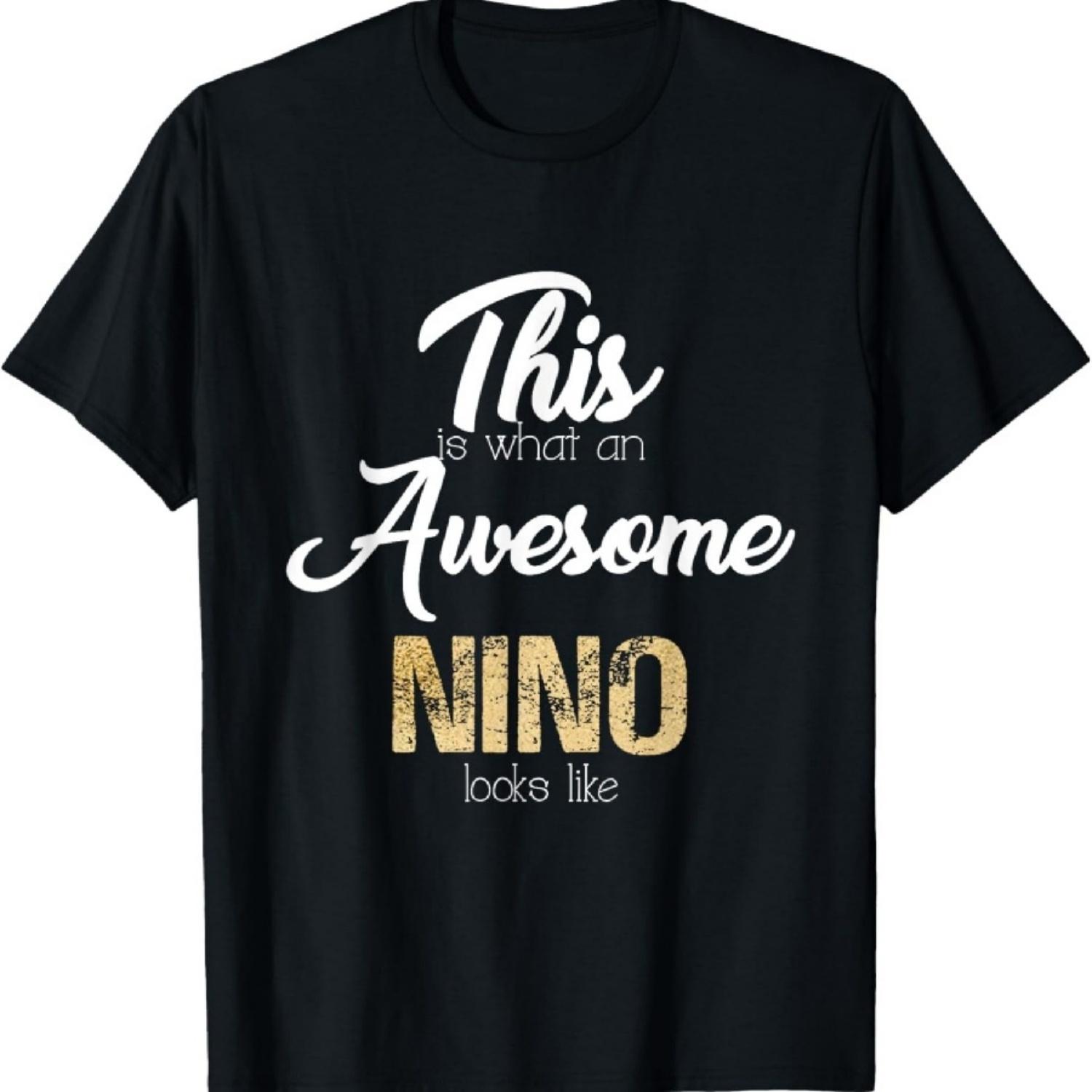 Awesome Nino Mexican Spanish Godfather T-Shirt XXXXXL чорний
Awesome Nino Mexican Spanish Godfather T-Shirt XXXXXL чорний