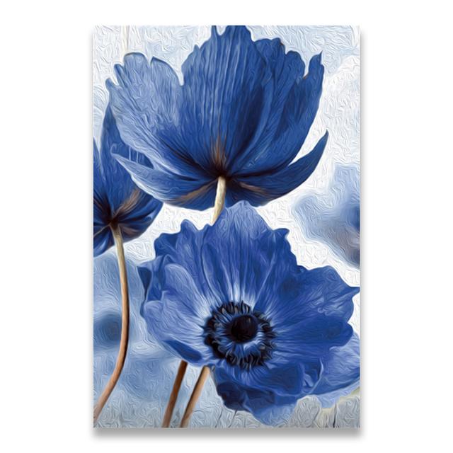 Nordic Style Beautiful Blue Flowers Posters Minimalism Canvas Painting Print Wall Picture for Living Room Home Decor 21cm x 30cm No Frame
Nordic Style Beautiful Blue Flowers Posters Minimalism Canvas Painting Print Wall Picture for Living Room Home Decor 21cm x 30cm No Frame