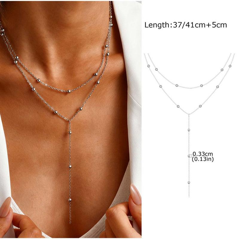 Stainless Steel Lariat Necklace Gold Plated, Dainty Long Necklace Laryered Necklaces For Women Girls, Y Shape Drop Pendant
Stainless Steel Lariat Necklace Gold Plated, Dainty Long Necklace Laryered Necklaces For Women Girls, Y Shape Drop Pendant