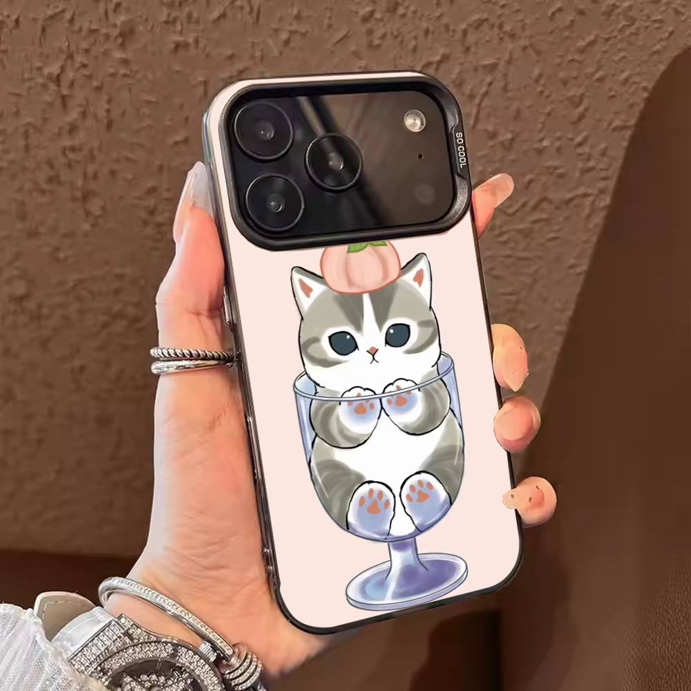 Cute M-Mofusands C-Cat Phone Case For iPhone 17 16 15 14 13 12 11 Pro Max Plus Silver candy Matte Cover iPhone17air
Cute M-Mofusands C-Cat Phone Case For iPhone 17 16 15 14 13 12 11 Pro Max Plus Silver candy Matte Cover iPhone17air