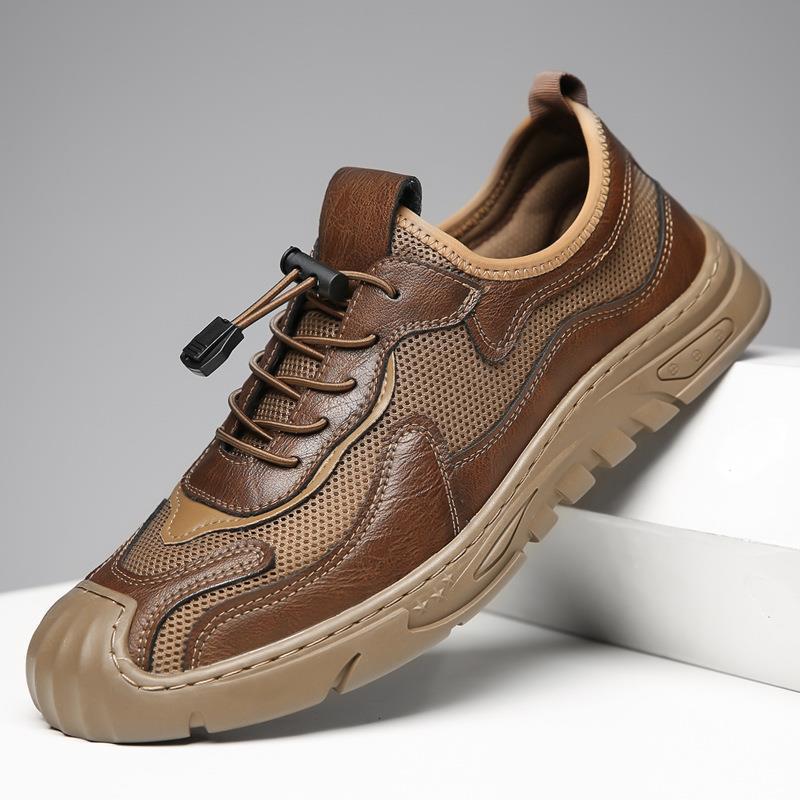 Spring and summer new men s daily casual shoes men s hand-stitched mesh breathable walking shoes walking shoes 44 коричневий
Spring and summer new men s daily casual shoes men s hand-stitched mesh breathable walking shoes walking shoes 44 коричневий