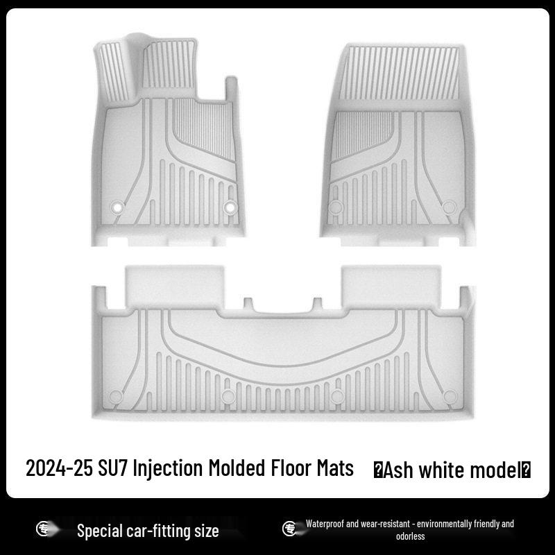 Eco-Friendly, Odorless, Waterproof TPE Floor Mats for 24-25 Xiaomi SU7
Eco-Friendly, Odorless, Waterproof TPE Floor Mats for 24-25 Xiaomi SU7