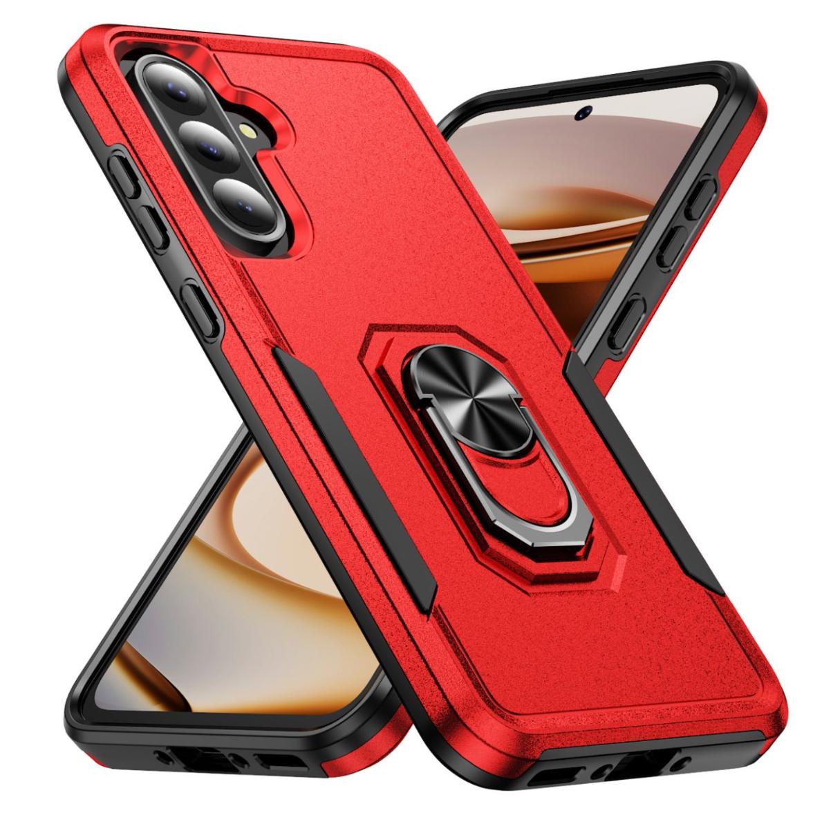 Military Armor Ring Bracket Phone Case For Samsung A56 A36 A26 A16 A55 A36 A15 A53 PC+TPU Dual Layer Shockproof Protection Cover A52-A52 5G-A52S 5G
Military Armor Ring Bracket Phone Case For Samsung A56 A36 A26 A16 A55 A36 A15 A53 PC+TPU Dual Layer Shockproof Protection Cover A52-A52 5G-A52S 5G