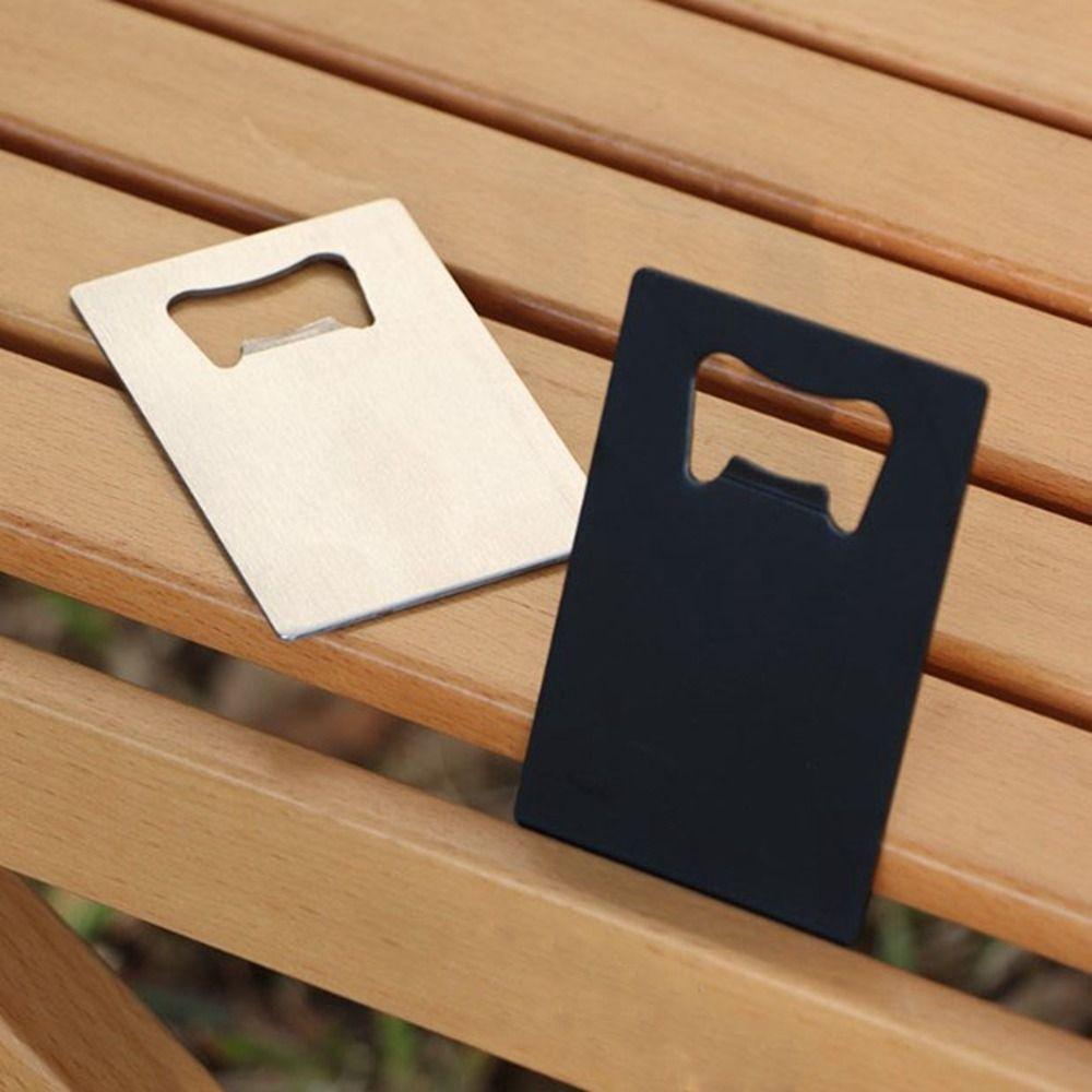 85*54mm Bottle Opener Metal Wallet Bottle Opener High Quality Credit Card Bottle Tool чорний
85*54mm Bottle Opener Metal Wallet Bottle Opener High Quality Credit Card Bottle Tool чорний