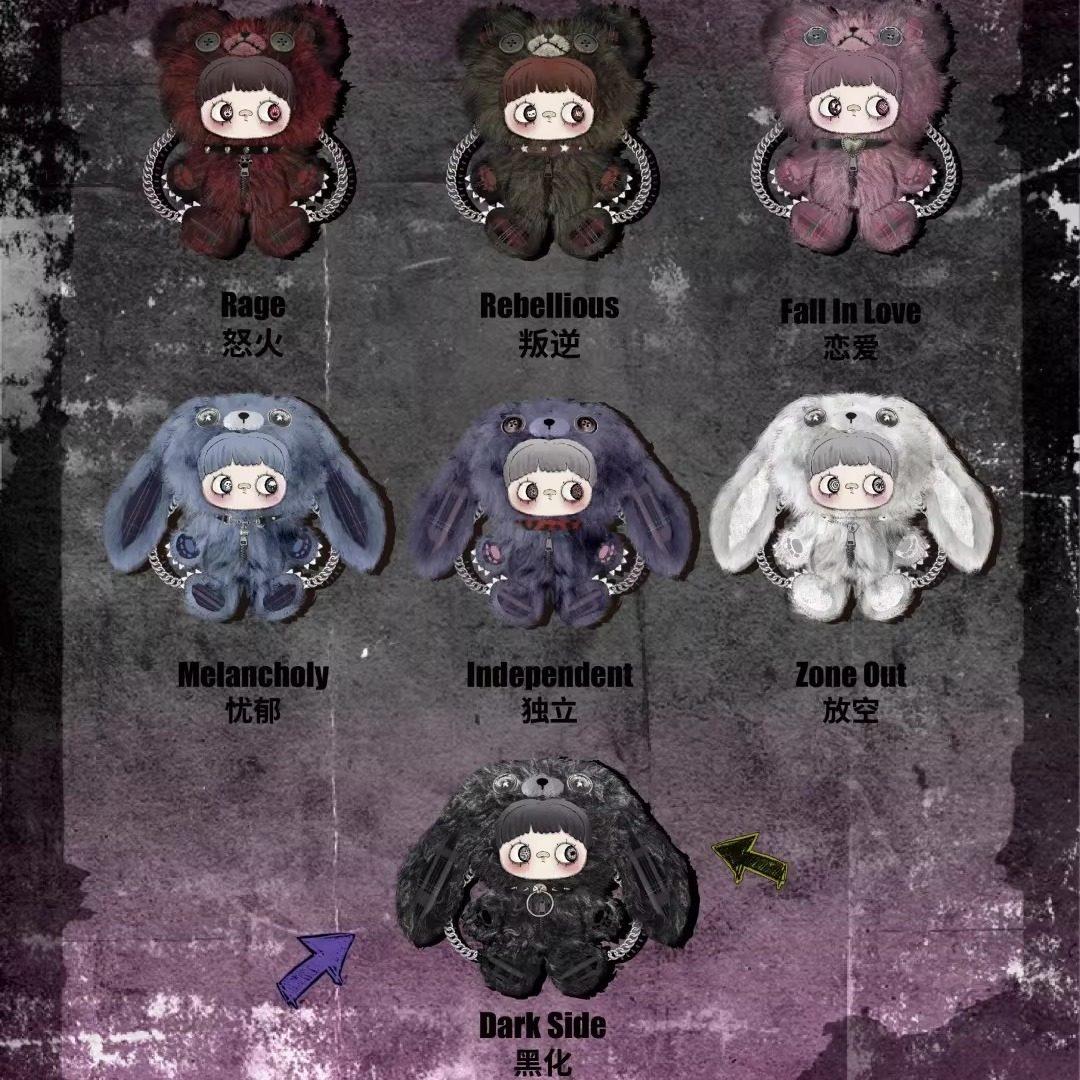 MayMei Rebel Figure 400% Scale Collection Line Polyvinyl Chloride Material Plush Blind Case Fluffy Rabbit Pouch Charm Trendy Playthings Girl Surprise (As shown-13594)-
MayMei Rebel Figure 400% Scale Collection Line Polyvinyl Chloride Material Plush Blind Case Fluffy Rabbit Pouch Charm Trendy Playthings Girl Surprise (As shown-13594)-
