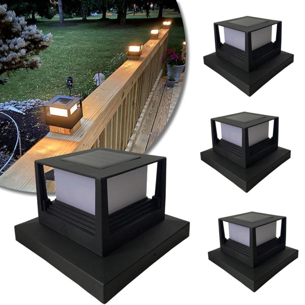 Waterproof Solar Column Light Solar Powered Villa Column Lamp Deck Cap Fence Post Light Outdoor two-color light
Waterproof Solar Column Light Solar Powered Villa Column Lamp Deck Cap Fence Post Light Outdoor two-color light