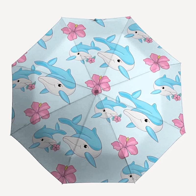 1pc Dolphin FloralAutomatic Open/close Umbrella, 8-Rib sturdy structure, Portable Travel Umbrella, Parties, Everyday Usec50
1pc Dolphin FloralAutomatic Open/close Umbrella, 8-Rib sturdy structure, Portable Travel Umbrella, Parties, Everyday Usec50