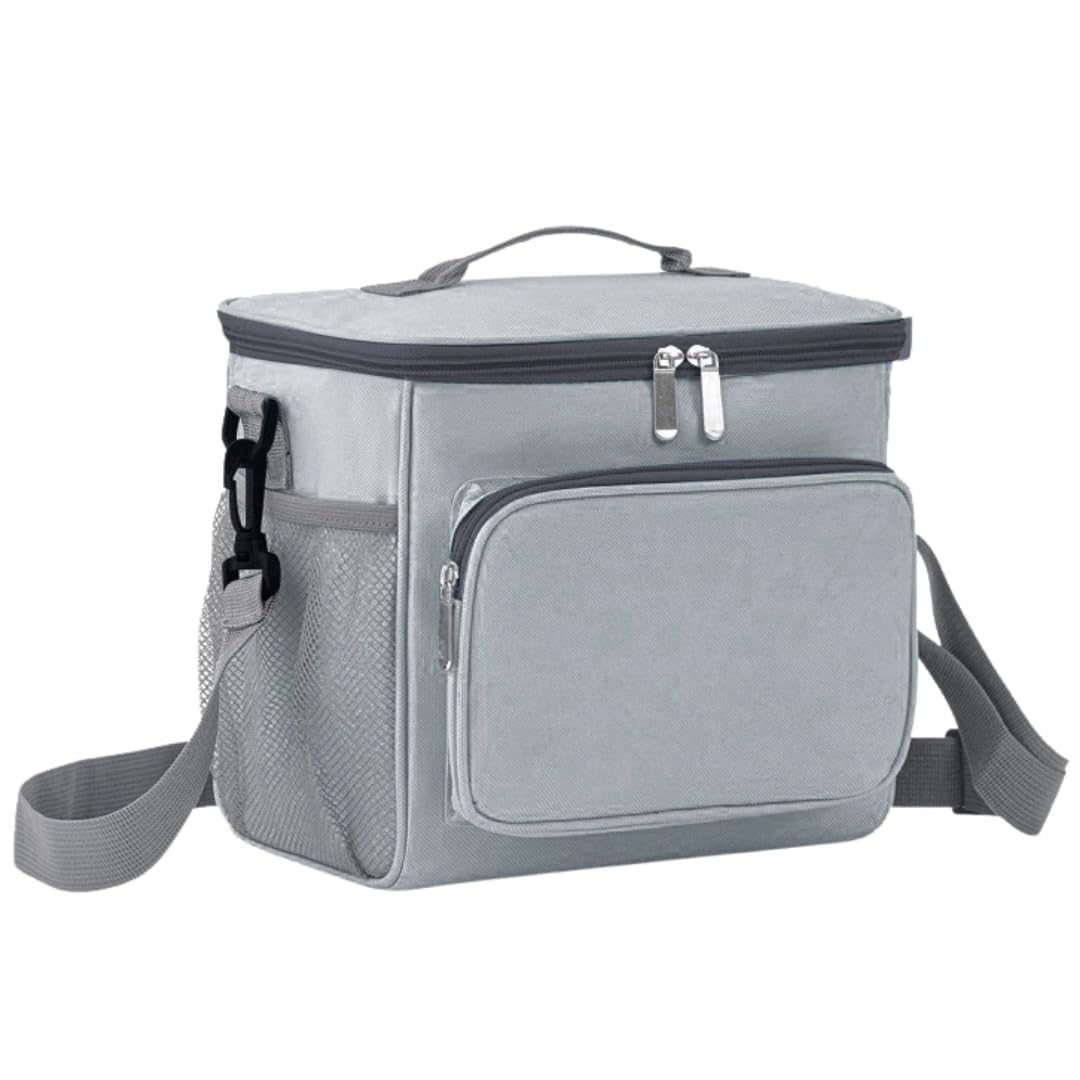 so happy Cooler Soft Cooler Large Shoulder 10L I m Bag, Small, Foldable, Box, Cool, Stylish, Capacity, Bag, (Gray) сірий колір
so happy Cooler Soft Cooler Large Shoulder 10L I m Bag, Small, Foldable, Box, Cool, Stylish, Capacity, Bag, (Gray) сірий колір