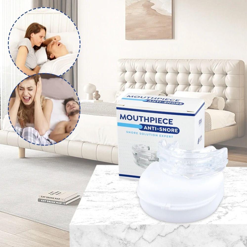 Comfortable Anti Snoring Mouth Guard With Storage Box Snoring Mouth Guard for Men and Women 1 set
Comfortable Anti Snoring Mouth Guard With Storage Box Snoring Mouth Guard for Men and Women 1 set