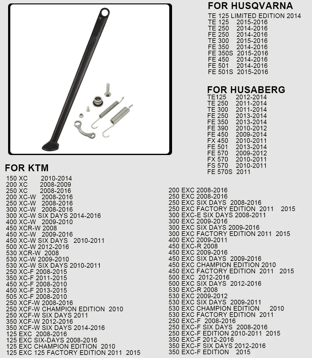 Боковая подставка для парковки мотоцикла с комплектом пружин для KTM XC XCW XCF XCFW EXC EXCF 2008-2025 для Husqvarna TE FE TX FX FS 2012-2025
Боковая подставка для парковки мотоцикла с комплектом пружин для KTM XC XCW XCF XCFW EXC EXCF 2008-2025 для Husqvarna TE FE TX FX FS 2012-2025