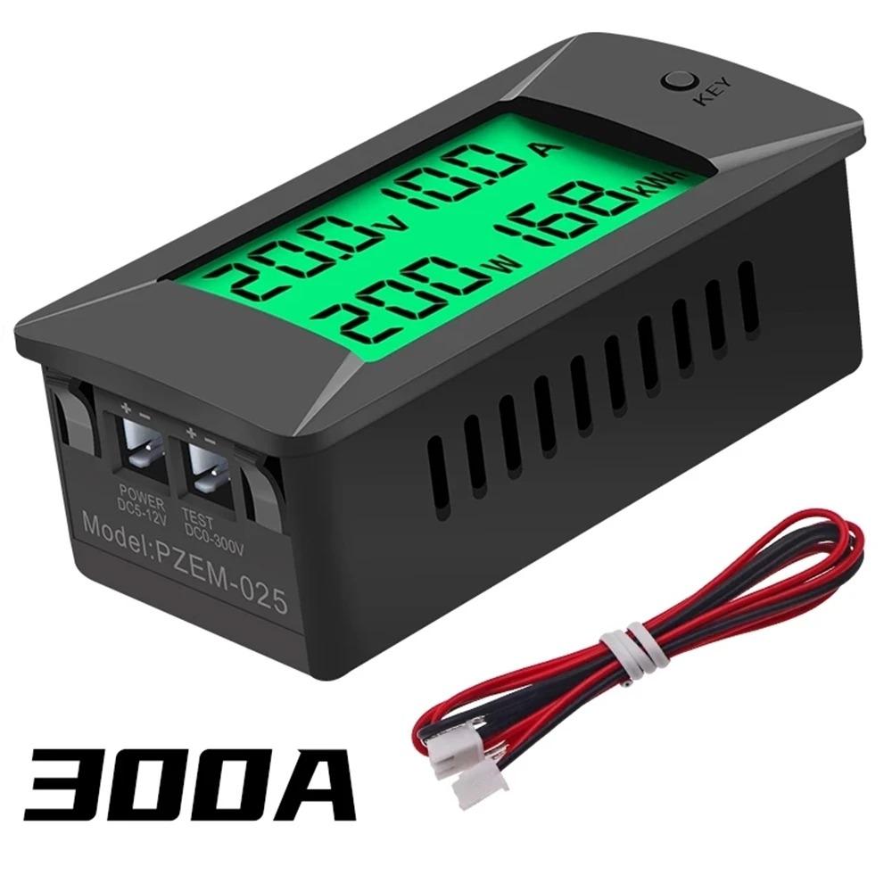 DC0-300V 300A Digital Voltage Current Meter Power Detector Monitor Tester LCD PZEM-025
DC0-300V 300A Digital Voltage Current Meter Power Detector Monitor Tester LCD PZEM-025