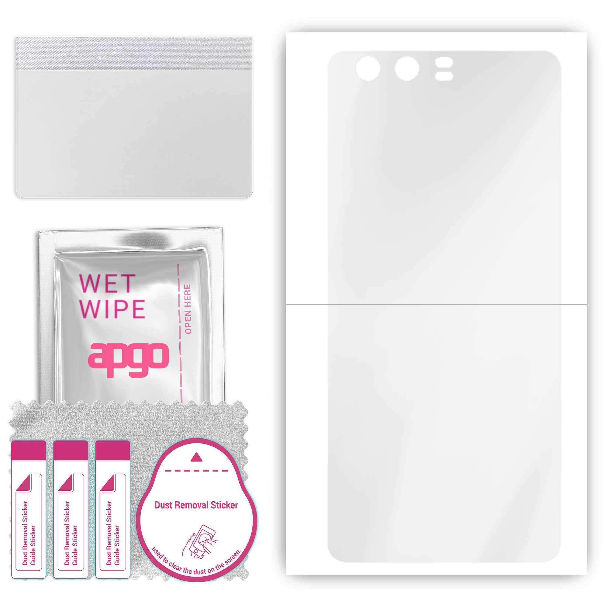 apgo Наклейка Ultra Clear Protective Skin Sticker для задньої панелі, сумісна з Huawei P10, Wrap Film, Hydrogel Film, гнучкий, м’який ТПУ з позиціонуючим шаром
apgo Наклейка Ultra Clear Protective Skin Sticker для задньої панелі, сумісна з Huawei P10, Wrap Film, Hydrogel Film, гнучкий, м’який ТПУ з позиціонуючим шаром