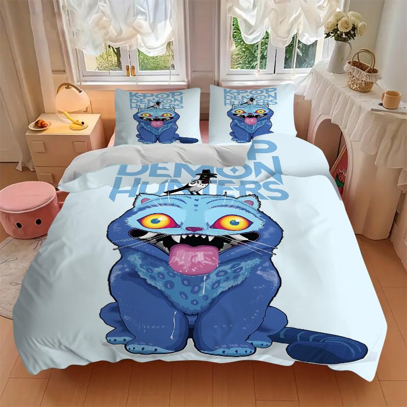 3pcs bedding set K-Pop Demon Hunters Includes 1 Comforter+2 Pillowcases, Without Pillow Inserts, Soft Comfortable, Lightweight Breathable,193 250x220cm
3pcs bedding set K-Pop Demon Hunters Includes 1 Comforter+2 Pillowcases, Without Pillow Inserts, Soft Comfortable, Lightweight Breathable,193 250x220cm