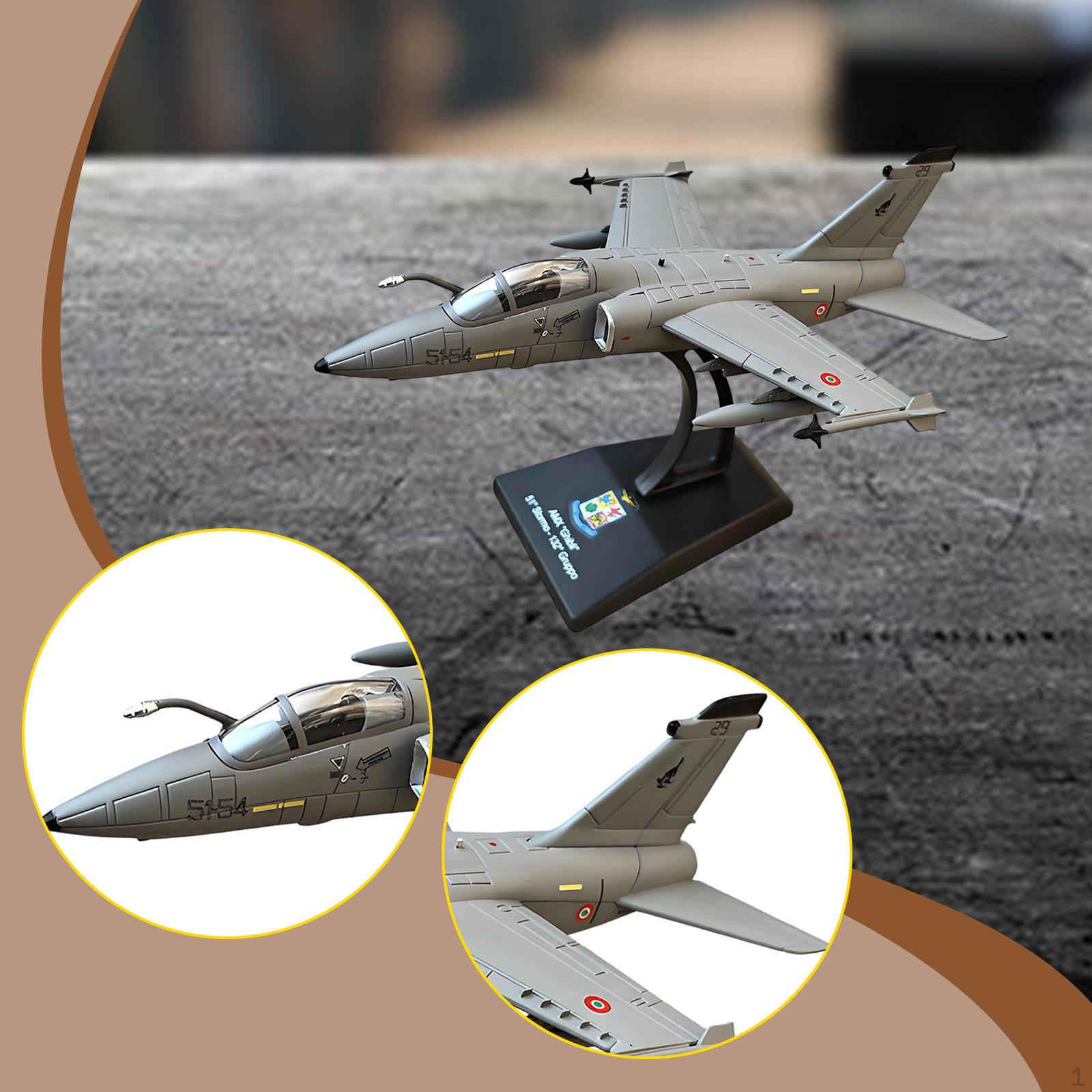 1/100 Fighter Model Attack Plane Toy Realistic Stimulated Airplane with Display Stand for Home
1/100 Fighter Model Attack Plane Toy Realistic Stimulated Airplane with Display Stand for Home