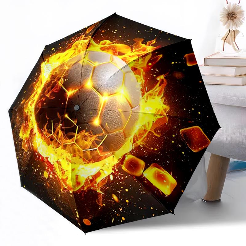 Soccer Ball Design Portable Automatic Umbrella Compact 8 Rib Lightweight Foldable Design for Outdoor Daily Use Perfect Gift for Friends Family
Soccer Ball Design Portable Automatic Umbrella Compact 8 Rib Lightweight Foldable Design for Outdoor Daily Use Perfect Gift for Friends Family