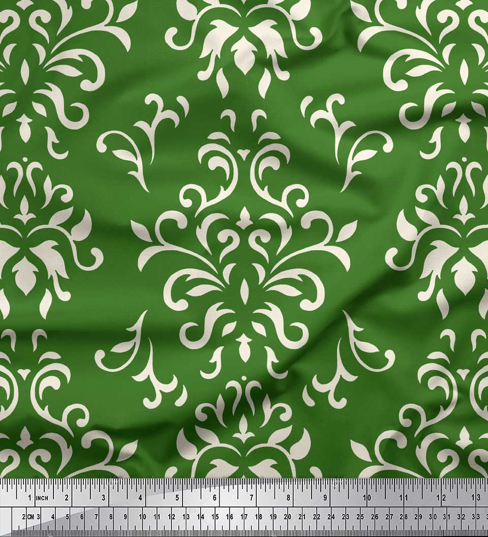 Тканина для рукоділля Soimoi Red, Японія, креп-сатин, філігранна дамаська тканина для рукоділля, 42 дюйми. 42 Inch Wide - Poly Crepe зелений
Тканина для рукоділля Soimoi Red, Японія, креп-сатин, філігранна дамаська тканина для рукоділля, 42 дюйми. 42 Inch Wide - Poly Crepe зелений