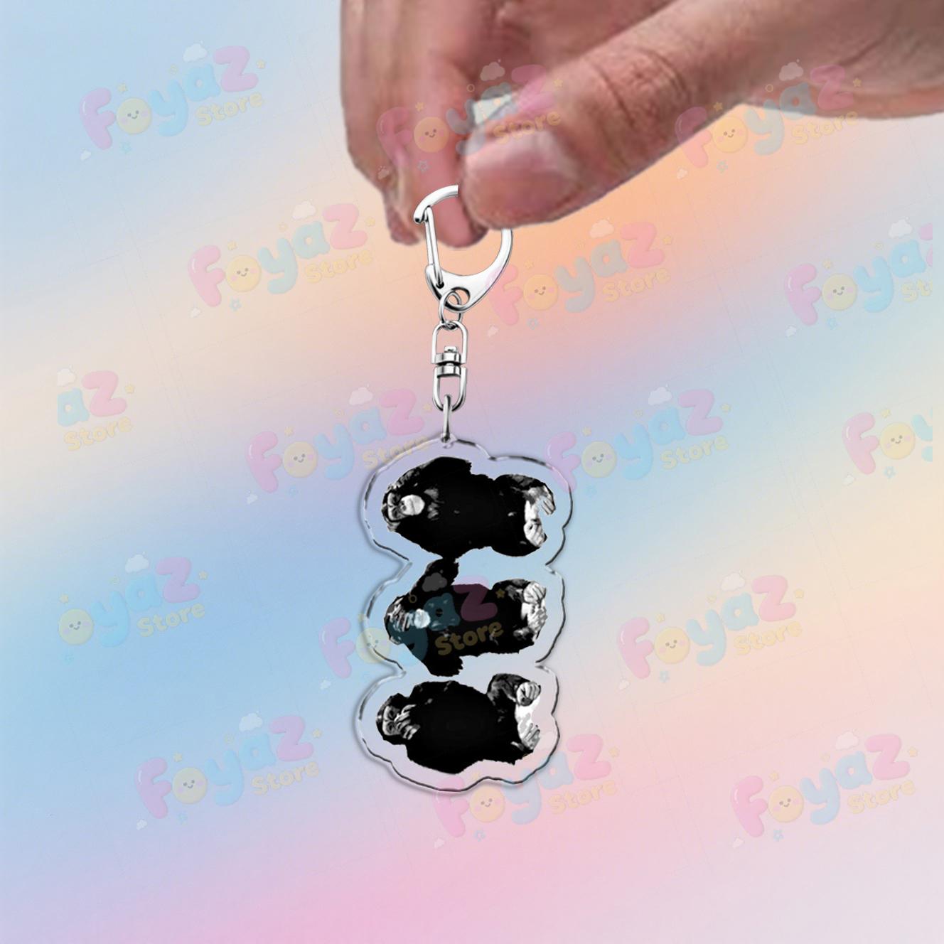 Fuuny Monkey Meme Keychain for Accessories Three Wise Monkeys Cute Animals Keyring Key Chains Jewelry Fans Friends Gifts
Fuuny Monkey Meme Keychain for Accessories Three Wise Monkeys Cute Animals Keyring Key Chains Jewelry Fans Friends Gifts