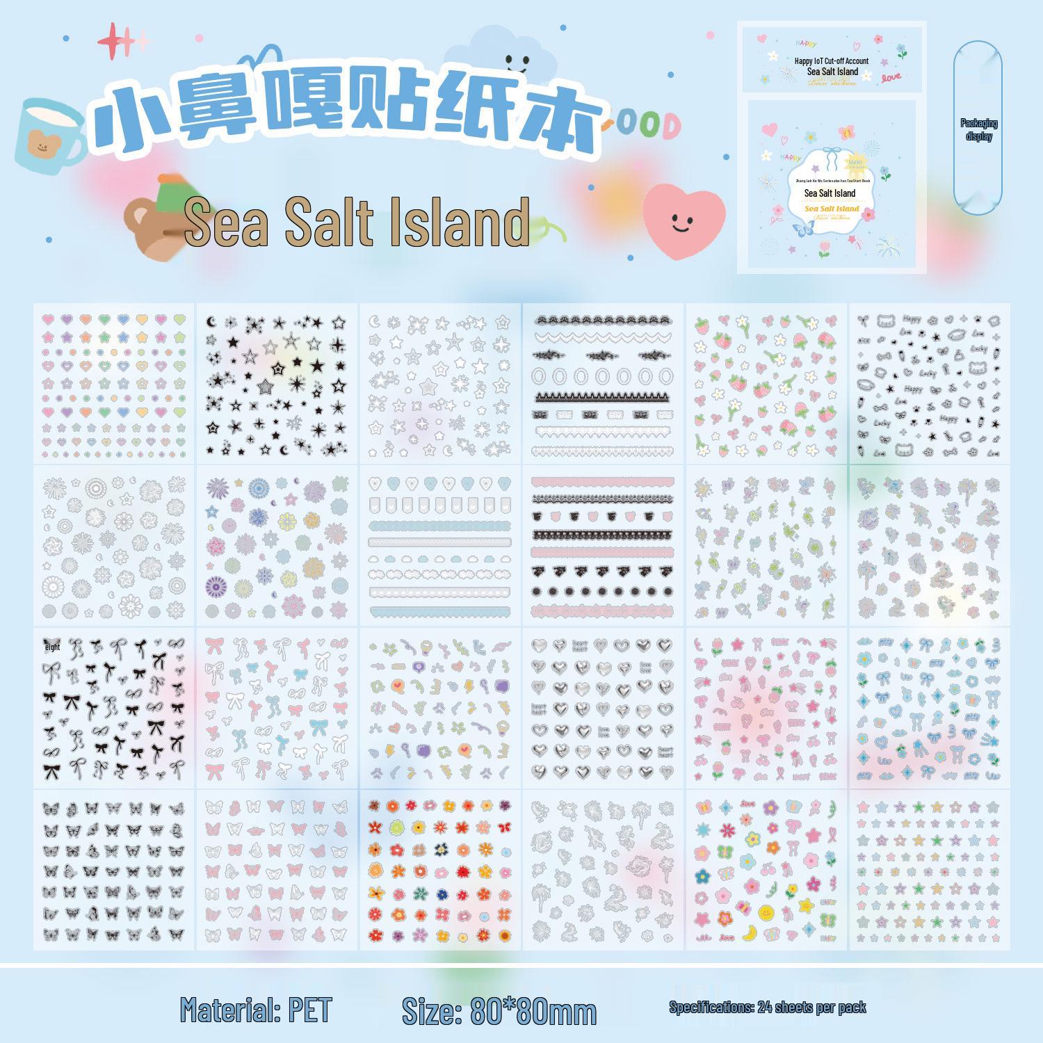 Zaomao Mini Sticker Book: Happy Cute Things Series for DIY Journals
Zaomao Mini Sticker Book: Happy Cute Things Series for DIY Journals
