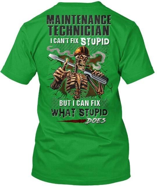 Maintenance Technician I T shirt Made in the USA Size S to 5XL 4XL
Maintenance Technician I T shirt Made in the USA Size S to 5XL 4XL