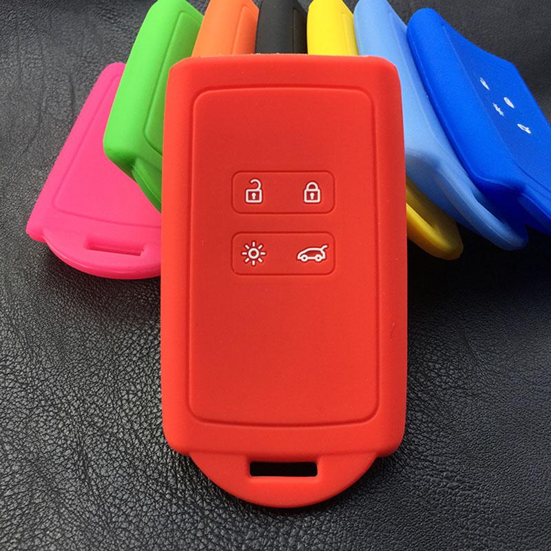 Silicone Car Key Case Cover For Renault Koleos Kadjar Arkana 2017 For samsung QM5 4 Button Card Smart Key Shell Set Accessories красный
Silicone Car Key Case Cover For Renault Koleos Kadjar Arkana 2017 For samsung QM5 4 Button Card Smart Key Shell Set Accessories красный