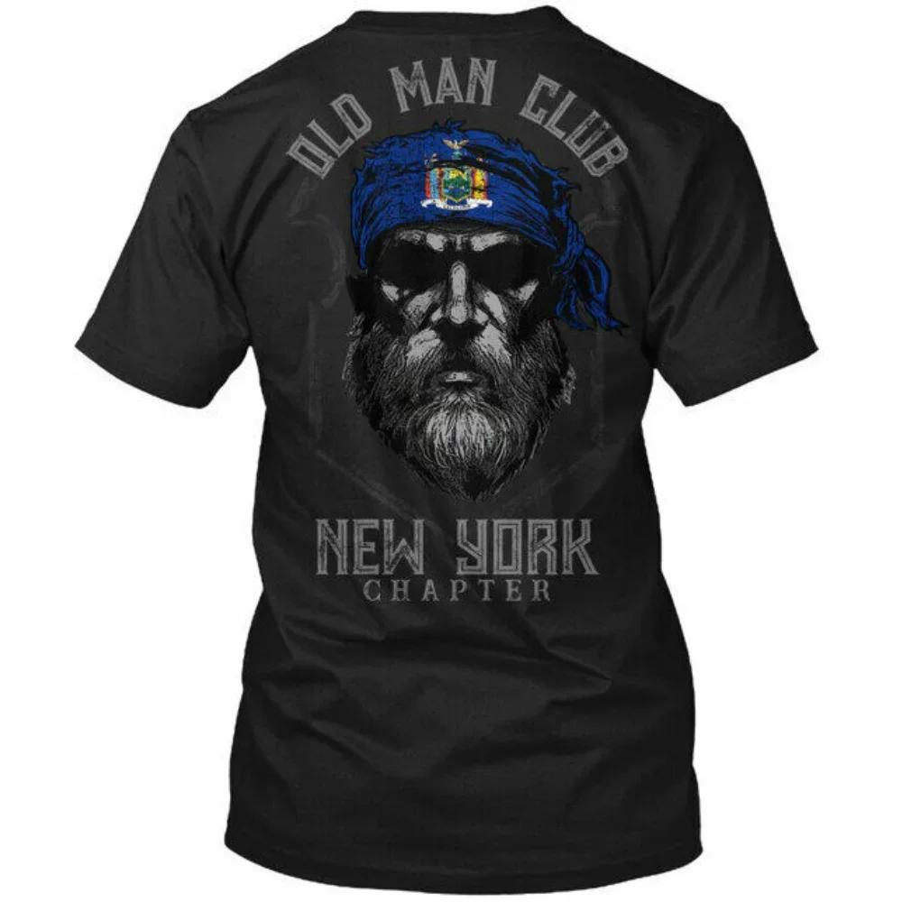Old Man Club New York Chapter TShirt 100 Cotton ONeck Summer Short Sleeve Casual Mens Tshirt Size S3XL S
Old Man Club New York Chapter TShirt 100 Cotton ONeck Summer Short Sleeve Casual Mens Tshirt Size S3XL S