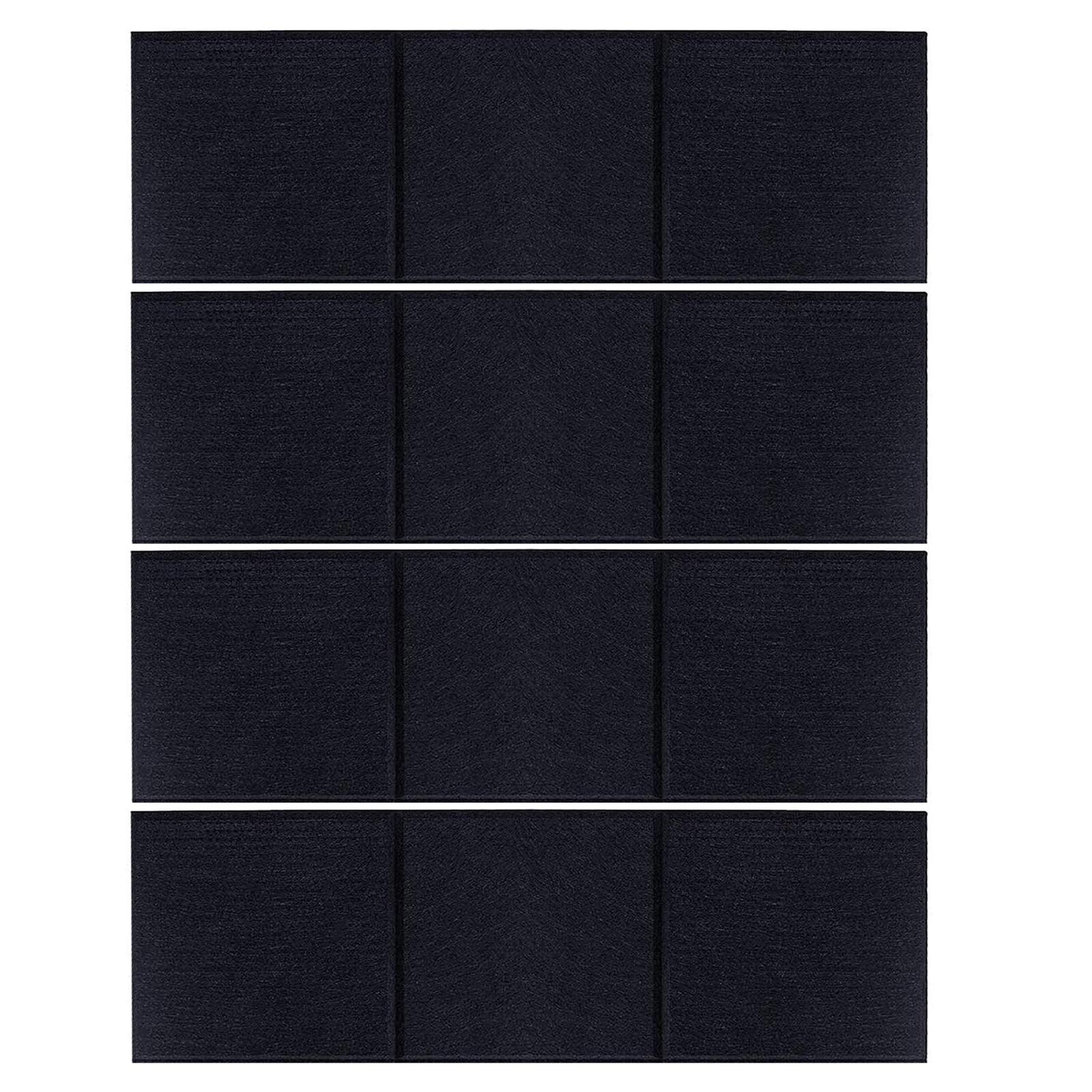 Set of 12 Self Adhesive Acoustics Foam Panels Square Soundproof Wall Panels Suitable for Recordings Studios Bedroom чорний
Set of 12 Self Adhesive Acoustics Foam Panels Square Soundproof Wall Panels Suitable for Recordings Studios Bedroom чорний