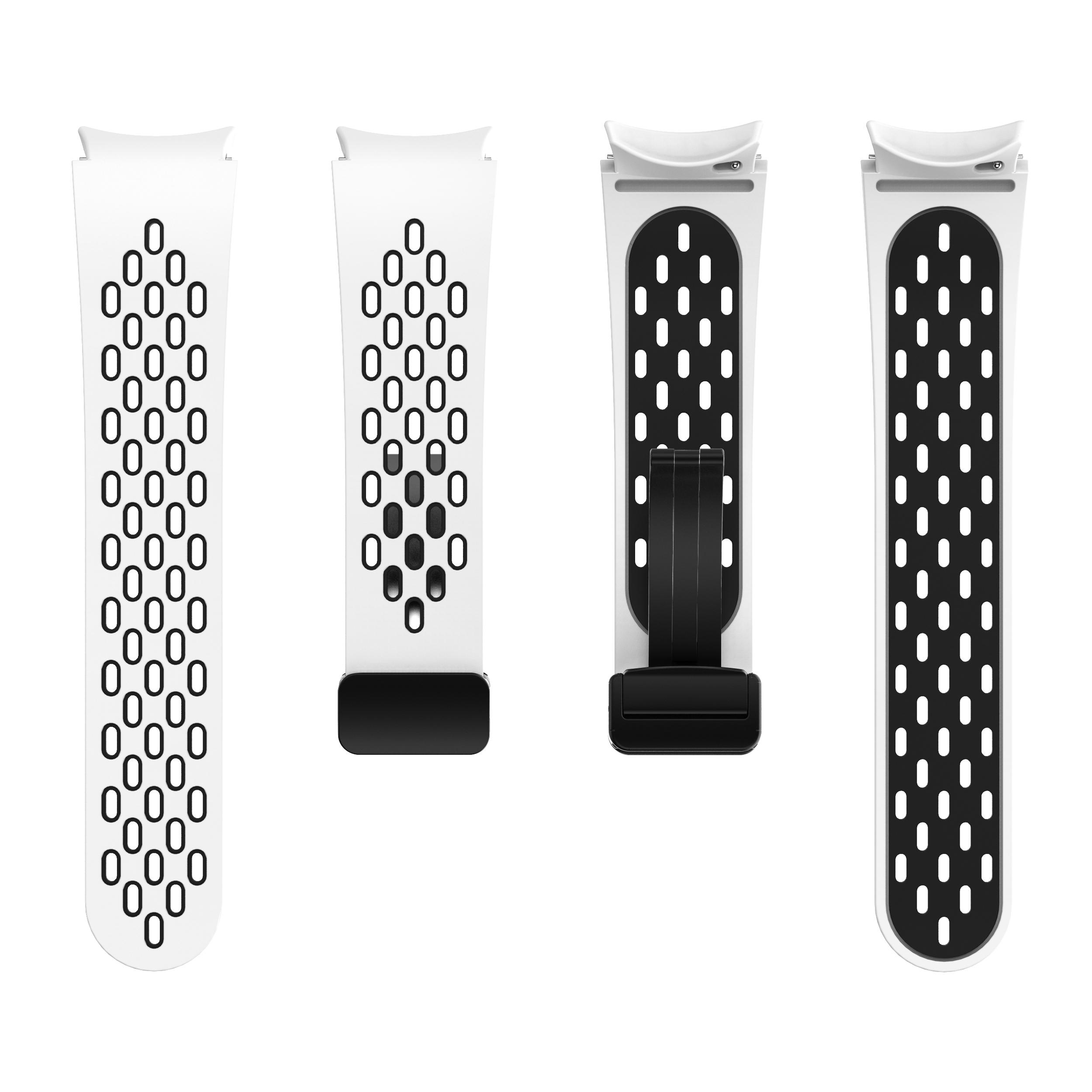 For Samsung Galaxy Watch FE 40mm/Watch6 40mm/Watch6 44mm/Watch6 Classic 43mm Silicone Watchband Black Buckle Strap Midnight Blue+Black
For Samsung Galaxy Watch FE 40mm/Watch6 40mm/Watch6 44mm/Watch6 Classic 43mm Silicone Watchband Black Buckle Strap Midnight Blue+Black