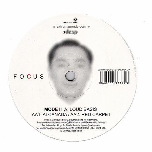 12inch Record MODE 2 - Loud Basis / Alcanada / Red Carpet DFC003 Deep Focus 2004 UK Dance & Electronica Used
12inch Record MODE 2 - Loud Basis / Alcanada / Red Carpet DFC003 Deep Focus 2004 UK Dance & Electronica Used
