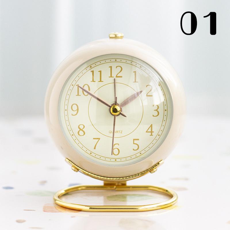 Nordic Style Metal Alarm Clock Creative Light Luxury Electronic Desk Clock with Metal Stand Silent Pointer for Bedroom
Nordic Style Metal Alarm Clock Creative Light Luxury Electronic Desk Clock with Metal Stand Silent Pointer for Bedroom