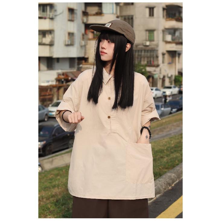 Рубашка поло с коротким рукавом и воротником, мужская рубашка с коротким рукавом, нишевый дизайн, минималистская рубашка, парный топ для колледжа 2XL абрикосовый
Рубашка поло с коротким рукавом и воротником, мужская рубашка с коротким рукавом, нишевый дизайн, минималистская рубашка, парный топ для колледжа 2XL абрикосовый