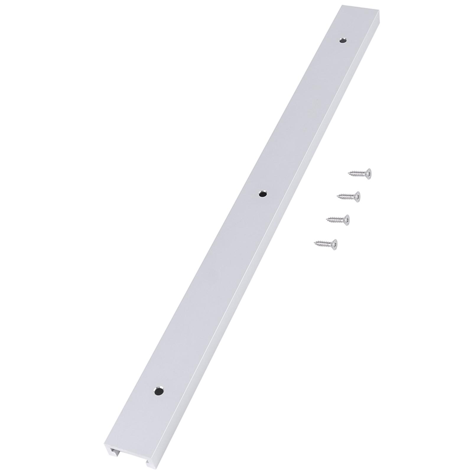 400mm Aluminum Alloy T Track T slot Track with Self taping Screws for Woodworking
400mm Aluminum Alloy T Track T slot Track with Self taping Screws for Woodworking