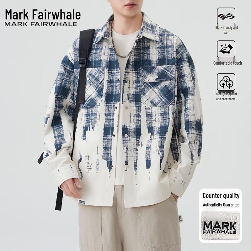 Mark Fairwhale American Retro Loose Long-Sleeve Shirt L
Mark Fairwhale American Retro Loose Long-Sleeve Shirt L